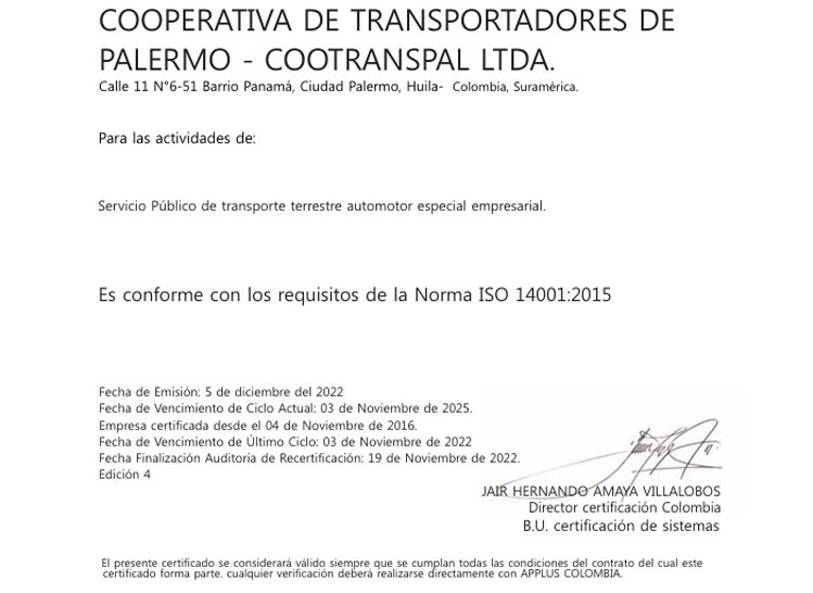 Certificado 2